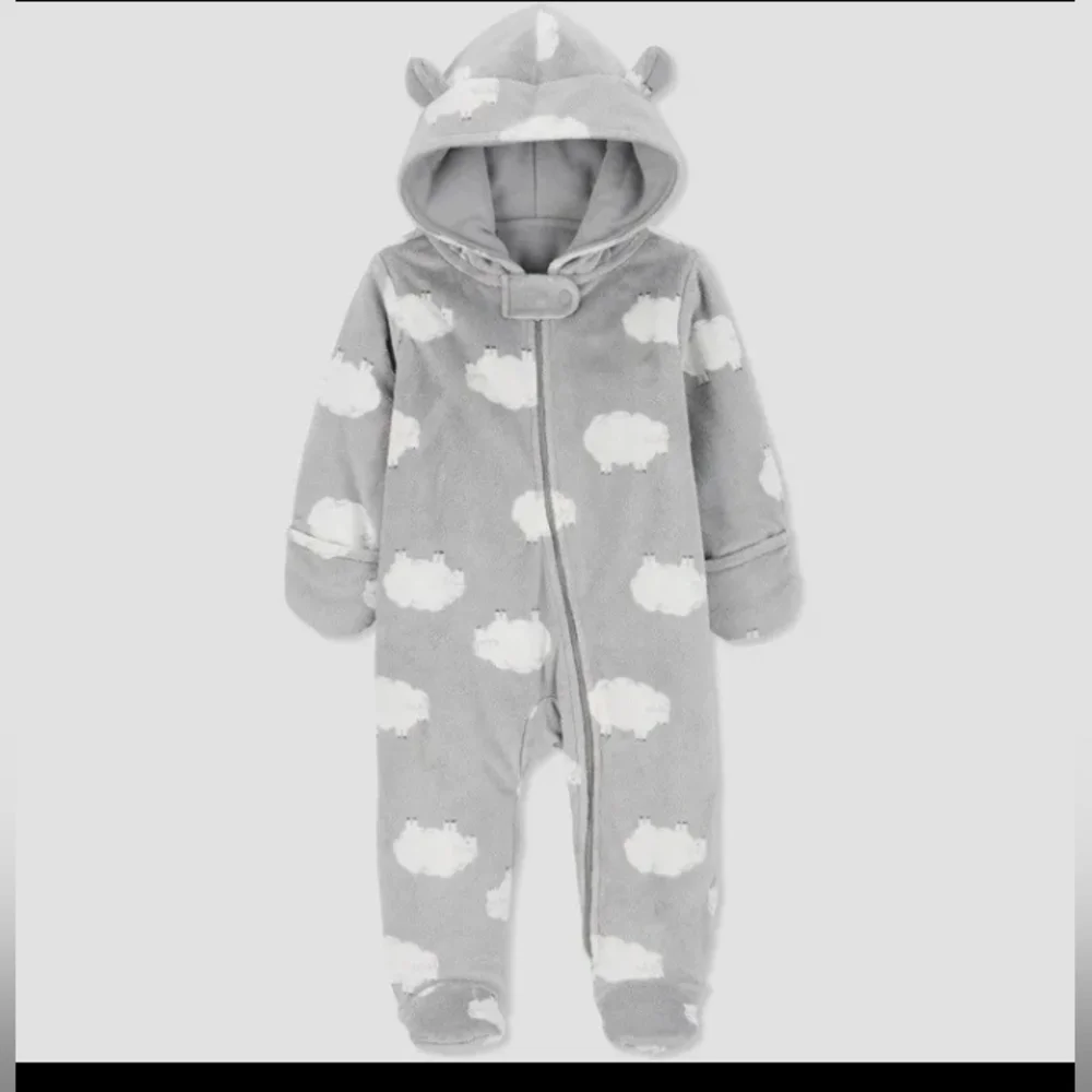 Carter's Just One You® Baby Sheep Romper - Gray